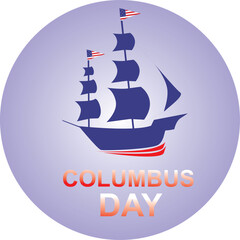 columbus day vector