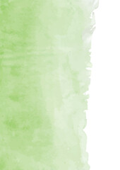 Light green watercolor texture background poster or banner design