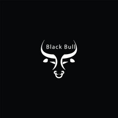 The best of Cow Head Silhouette icon vector, illustration logo template in trendy style