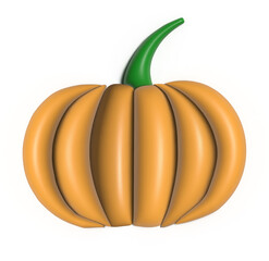 3D pumpkin