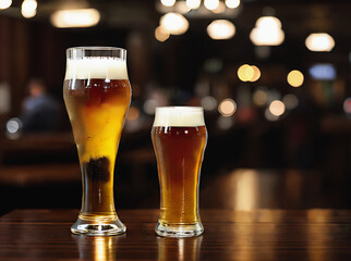 Realistic beer neutral colors warm detailed cozy