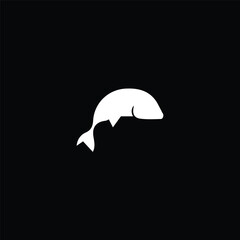 fish silhouette logo