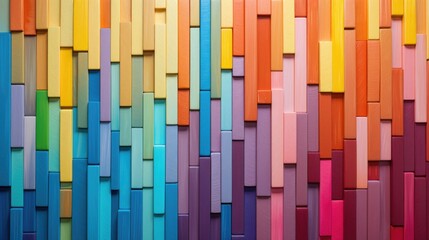 a rainbow colored background with the striped pattern