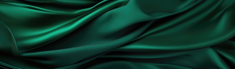 green silk background