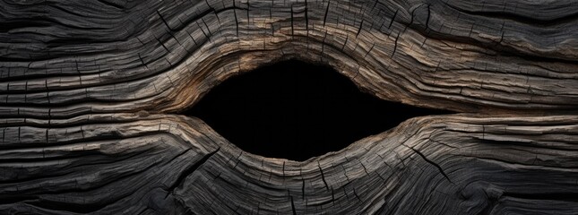 rough wood texture & abstract portrait of a black wood tree trunk