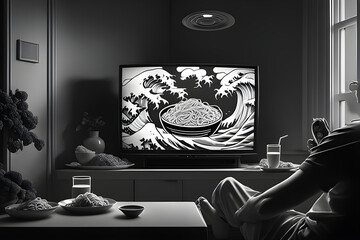 Noodles and TV,Generative AI
