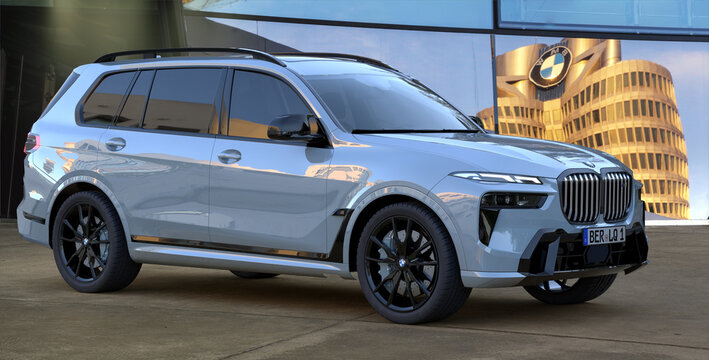 New Luxury BMW X7 facelift