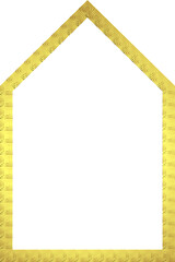 Triangular Arch Architectural Arch rectangular Door Window frame Greek key pattern Greek meander branches decorative Luxury decorative golden frame gold greek fret picture frame golden frame ornamenta