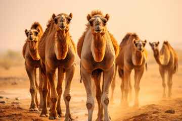 Camel, Wildlife Photography, Generative AI
