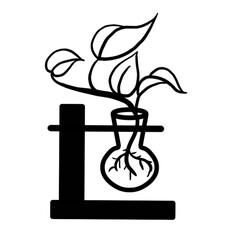 Doodle illustrations. Doodles water tree.