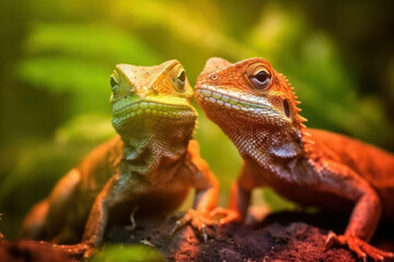 Lizard, Wildlife Photography, Generative AI