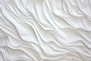 white crinkled paper texture background