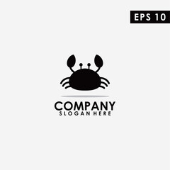 Crab Logo Design Vector Template. Modern Design. Vector Illustration