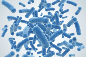 3d rendered illustration of a bacteria