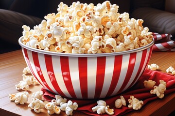 popcorn close up