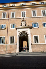 Quirinal Square and Constitutional Court of Italy (Palazzo della Consulta), Rome, Italy