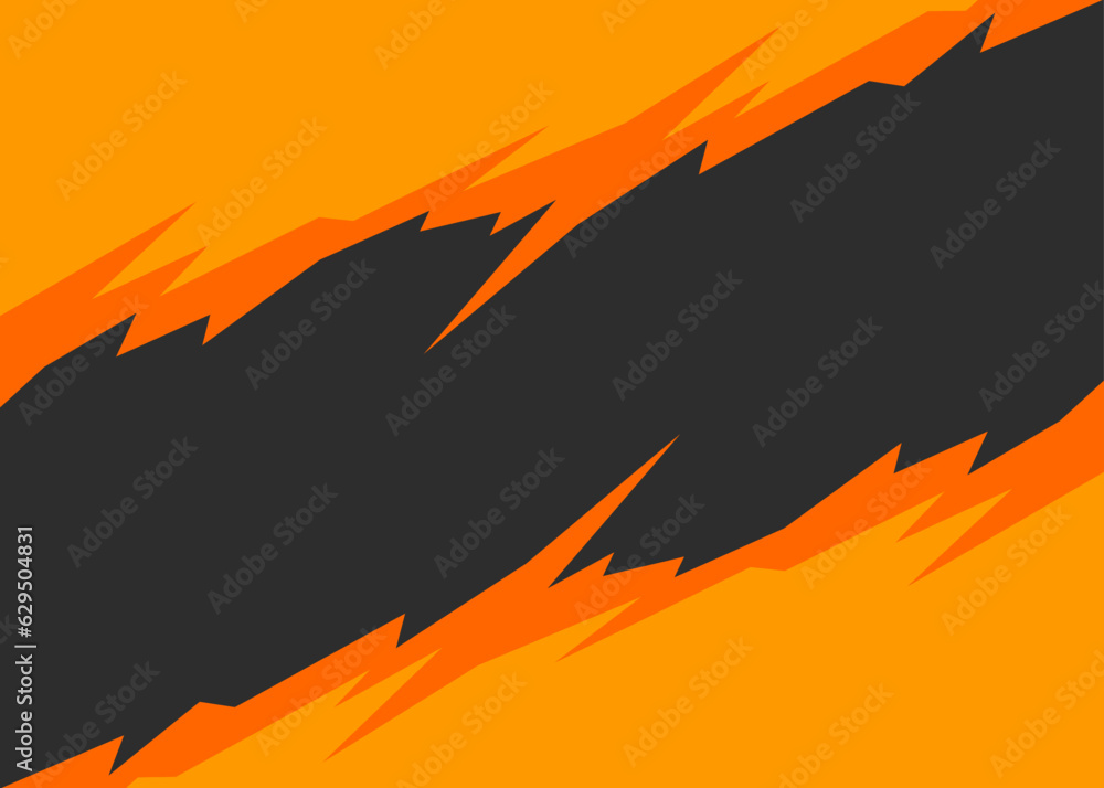 Poster abstract background with jagged lines pattern and with some copy space area