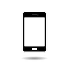 Phone icon vector illustration. Telephone on isolated background. Information sign concept.