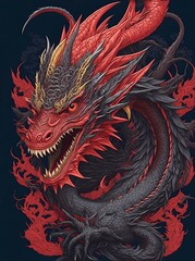 Grafiken.  Generative AI Technologie