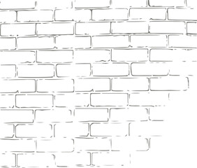 Abstract pattern on white background