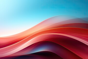 Abstract backgrounds with curves of various colors