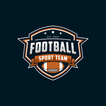 American Football Sports logo and badge