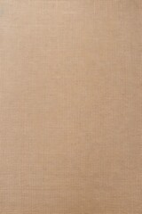 Naklejka na ściany i meble Jute hessian sackcloth canvas woven texture pattern background in light beige cream brown color blank empty 