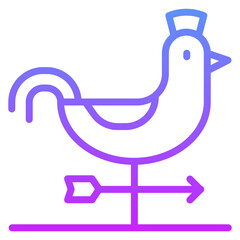 Weathercock Icon
