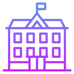 Obraz premium Embassy Icon