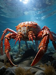 Giant Spider crab - obrazy, fototapety, plakaty