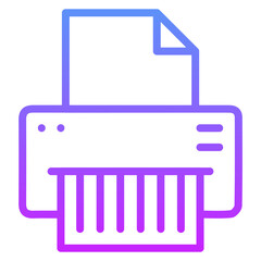 Paper Shredder Icon