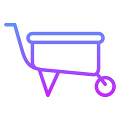 Wheelbarrow Icon