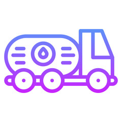 Oil Tanker Icon