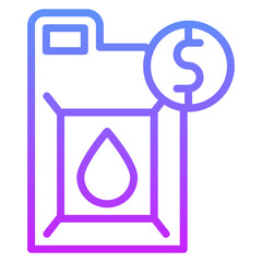 Oil Purchase Icon