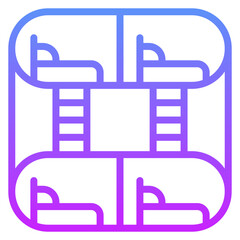 Capsule Hotel Icon