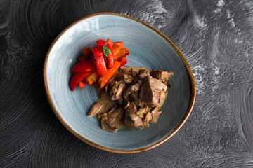 Lomo strogonoff beef stroganov  meat rusia russian food comfort food simple dish