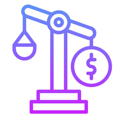 Money Scale Icon