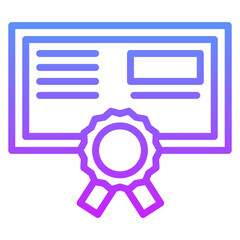 Certificate Icon