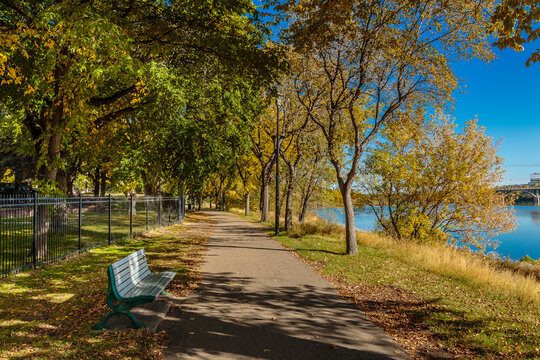 Kiwanis Memorial Park in the city of Saskatoon, Canada