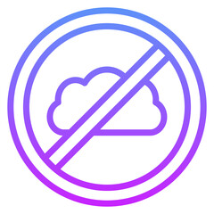 Cloud Inaccessible Icon