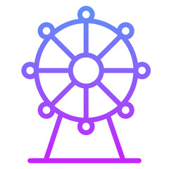 Ferris Wheel Icon