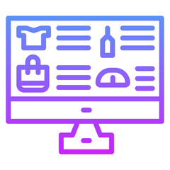 ECommerce Products Icon