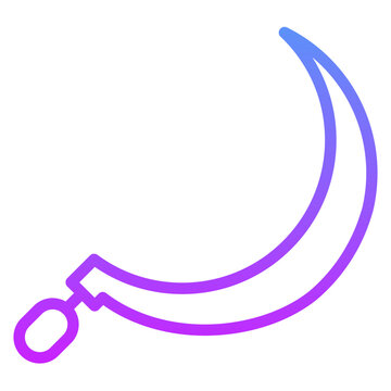 recommend clip art: Sickle Icon