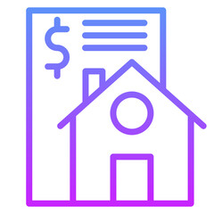 Obraz premium House Payment Icon