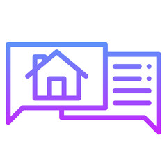 House Chat Icon