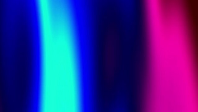 Multicolored motion gradient red purple and blue neon lights soft background with animation seamless loop