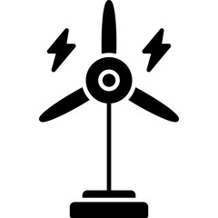 Eolic Turbine Icon