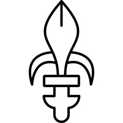 Fleur de lis Icon © Iconsea