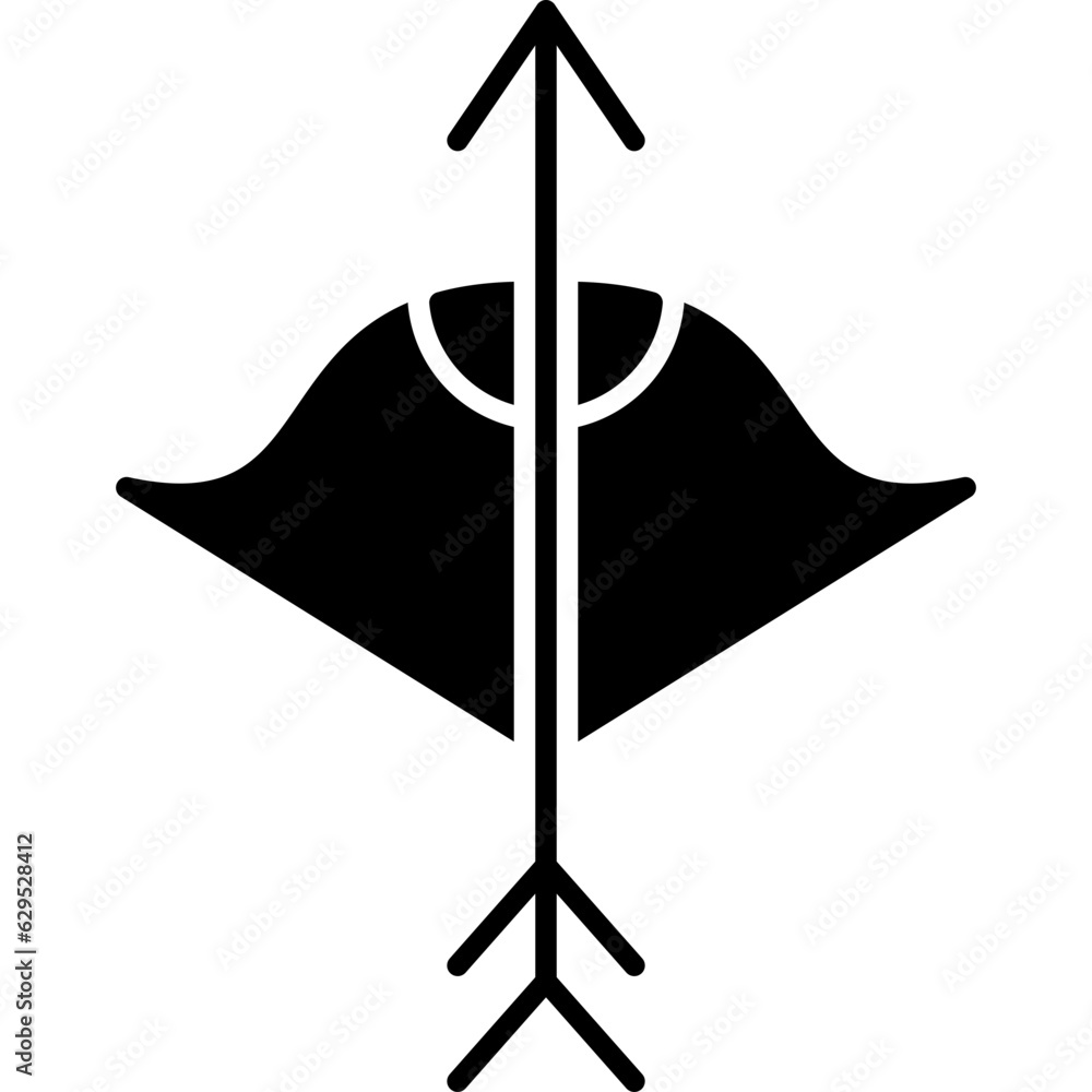 Canvas Prints crossbow icon