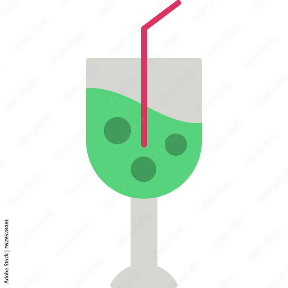 Sticker goblet icon